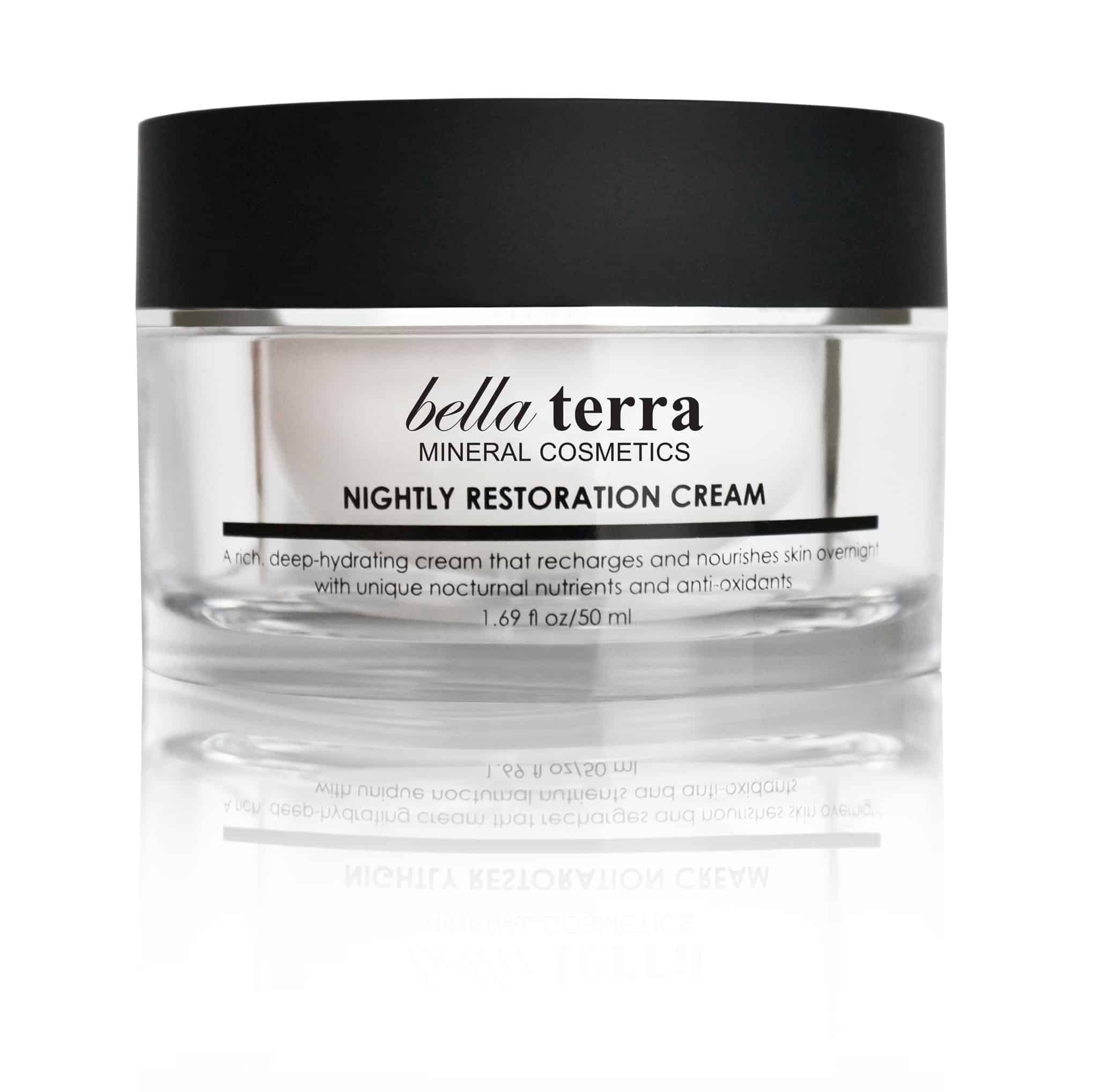 Bella Terra Facial Moisturizer - Nightly Restoration Cream