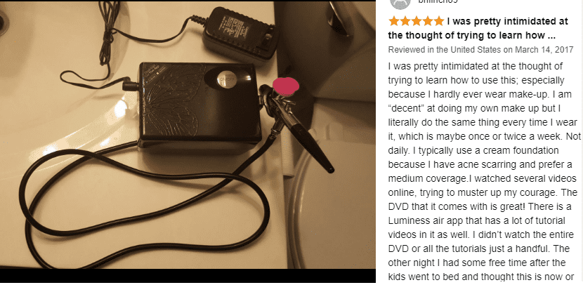 luminess airbrush customer reviews