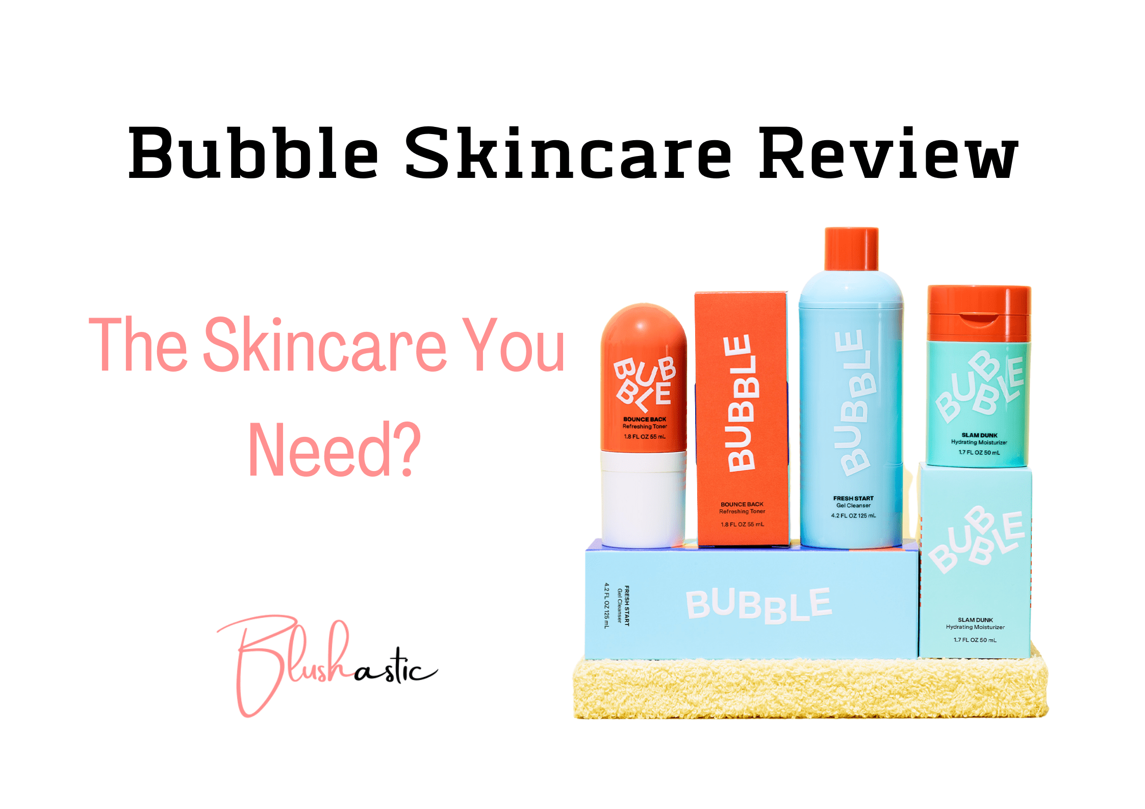 MY HONEST REVIEW OF BUBBLE SKINCARE!😱 (follow for more💗) #beauty #skincare  #skincareroutine #skin 