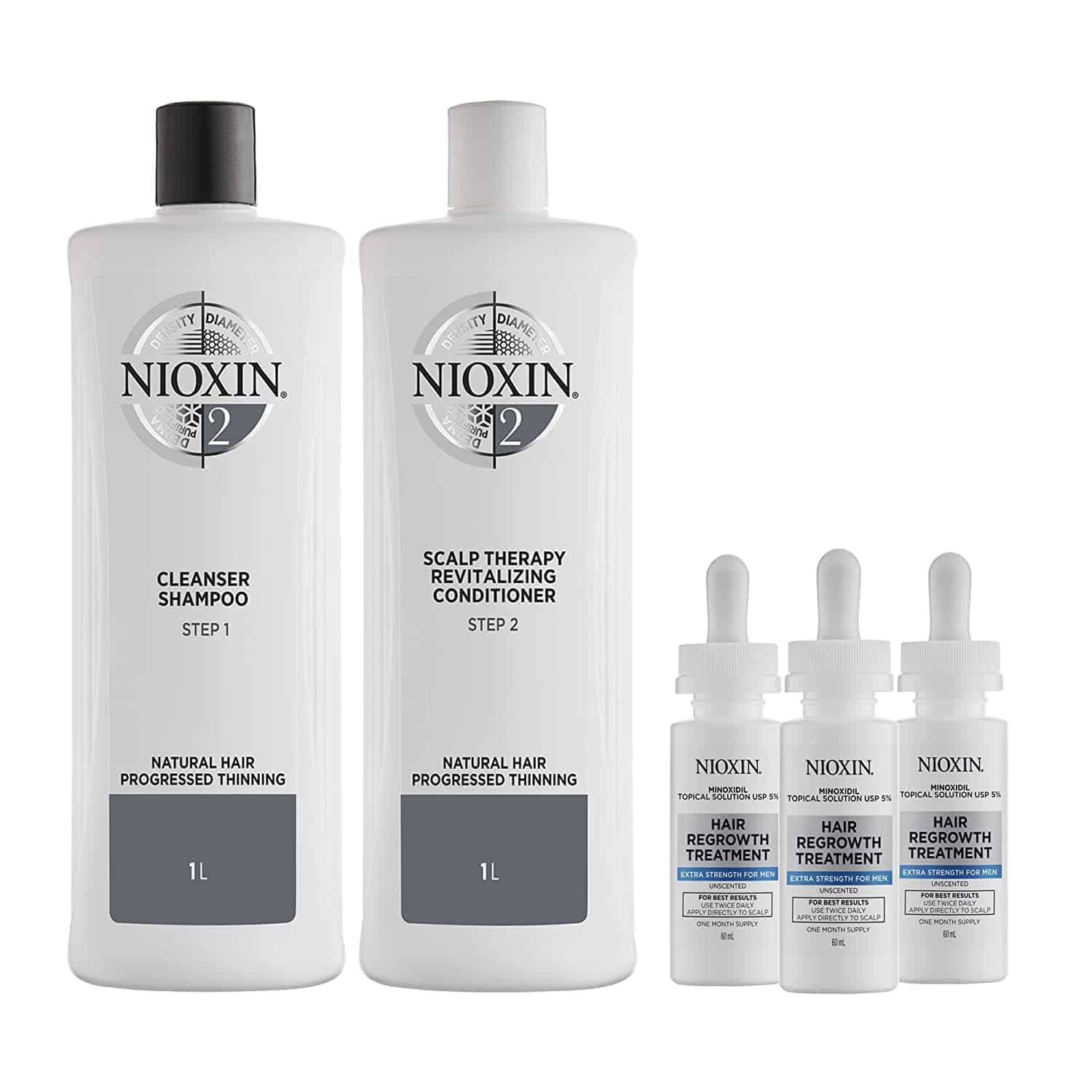 Nioxin 5% minoxidil for men