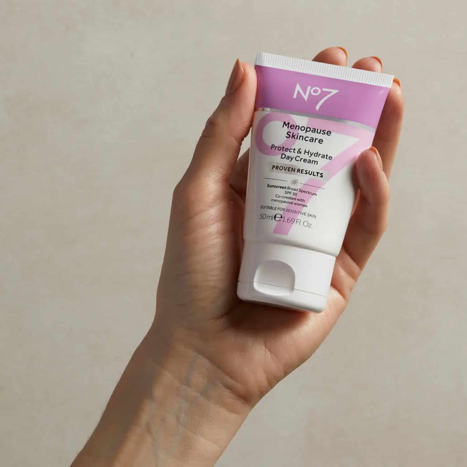 No7 Menopause Skincare Protect and Hydrate Day Cream 