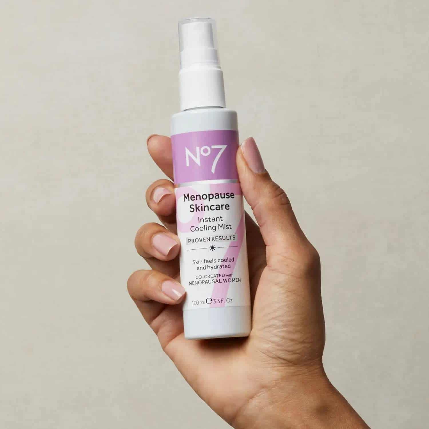 No7 Menopause Skincare Instant Cooling Mist 