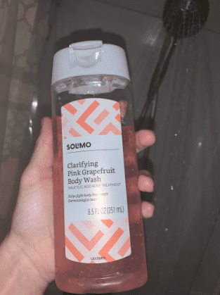Solimo Clarifying Pink Grapefruit Body Wash