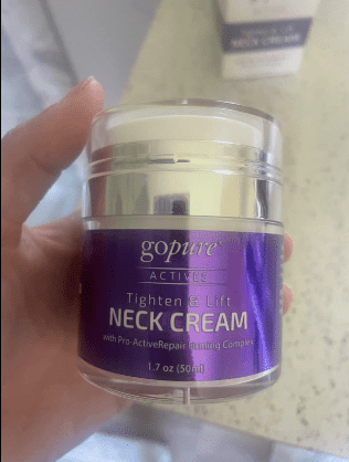 GoPure Neck Cream reviews