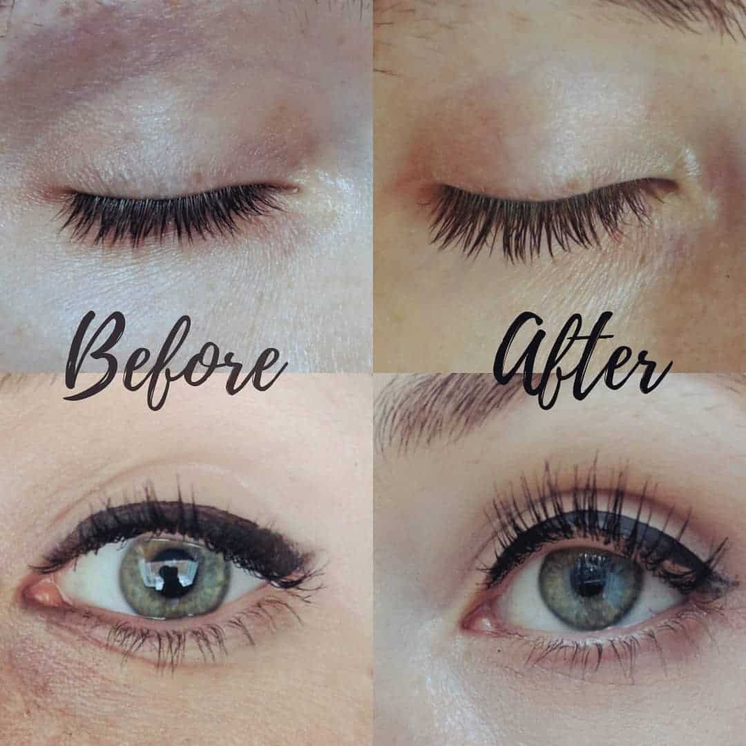 LashFood before and after