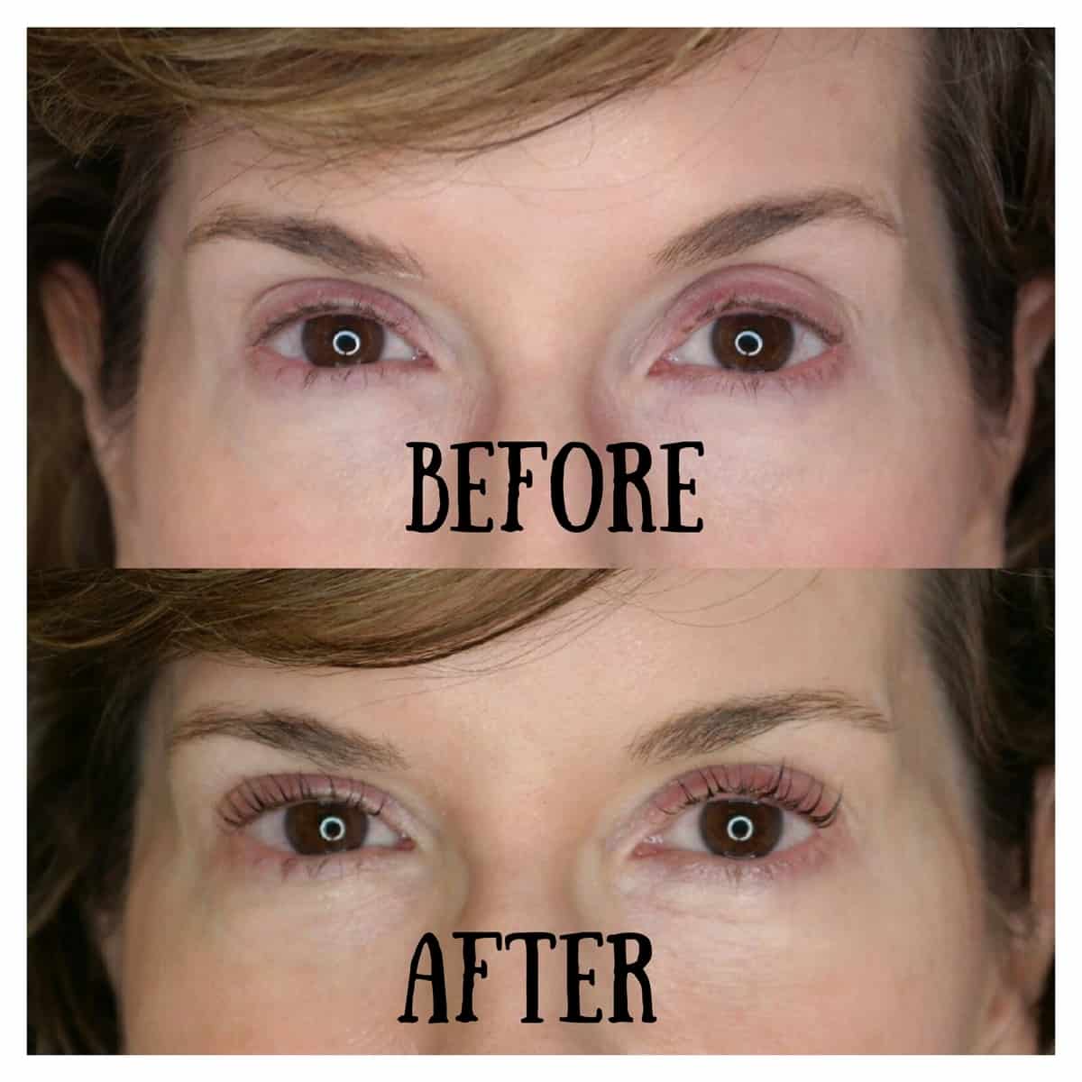 mascara after lash lift