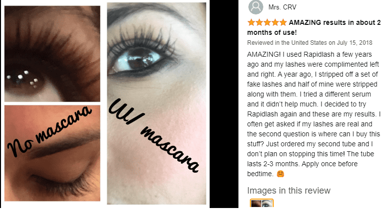 rapidlash customer review