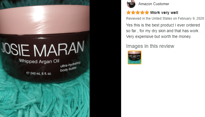 Josie Maran Body Butter review