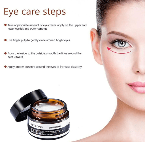 how to use verfons eye cream