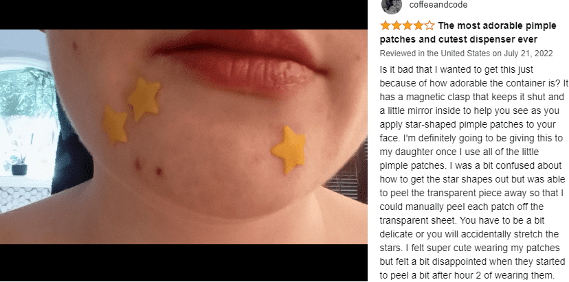 Starface Hydro-Stars Big Yellow, Hydrocolloid Pimple Patches