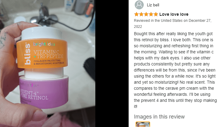 Bliss Bright Idea Vitamin C + Tri-Peptide Moisturizer