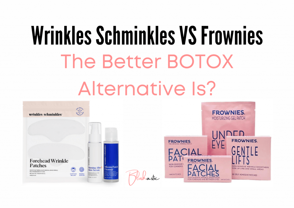 Wrinkles Schminkles VS Frownies