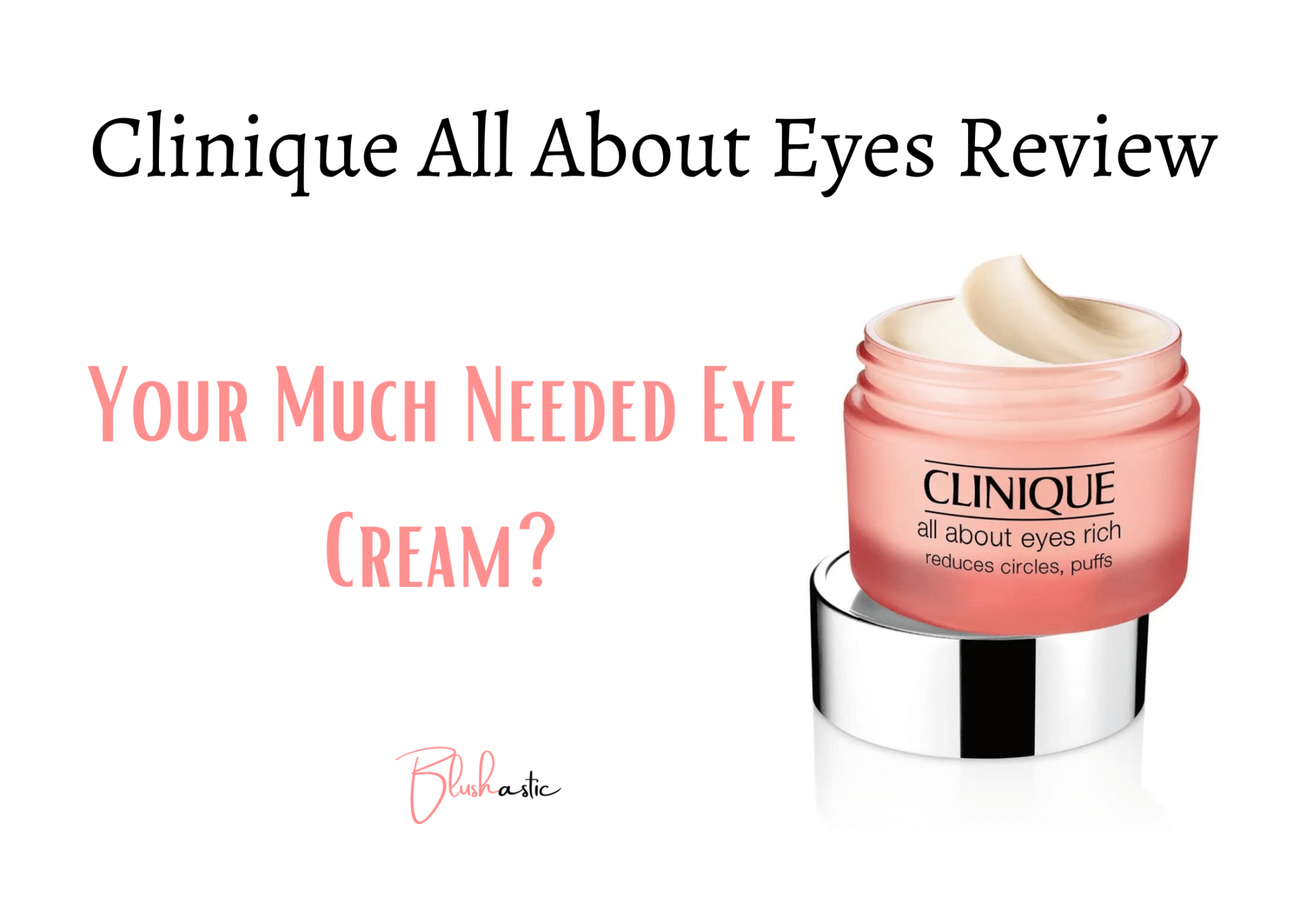 Clinique All About Eyes Reviews Does It Work? Blushastic
