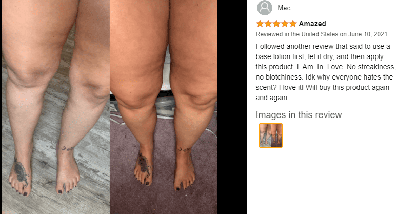 Jergens Natural Glow Daily Moisturizer customer reviews