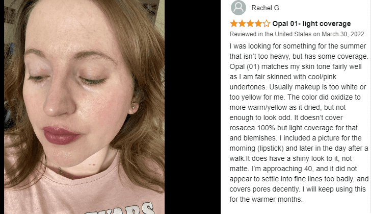 BareMinerals customer review