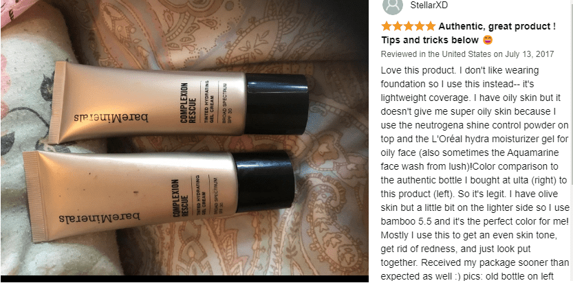 BareMinerals reviews