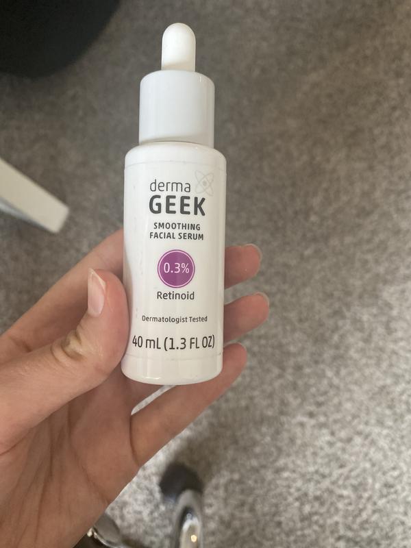 dermaGEEK Smoothing Facial Serum