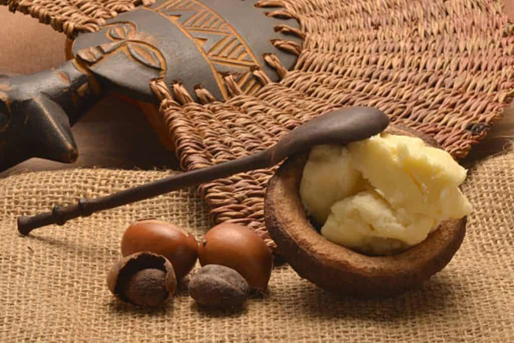 shea butter as Heat Protectant