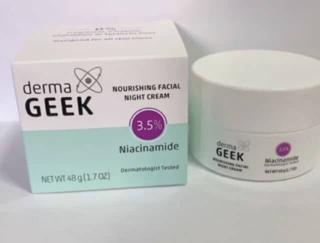 dermaGEEK Nourishing Facial Night Cream