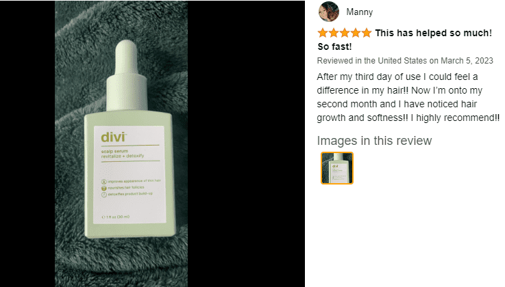 Does Divi help your hair grow longer?