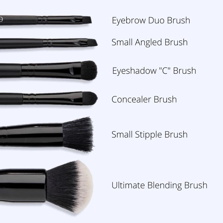 E.L.F Flawless Face 6-piece Brush Collection