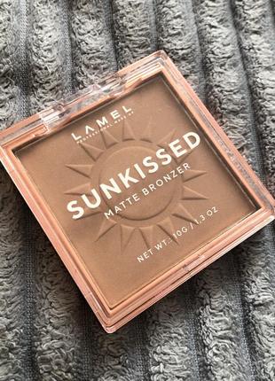 LAMEL Sunkissed Matte Bronzer Face Powder