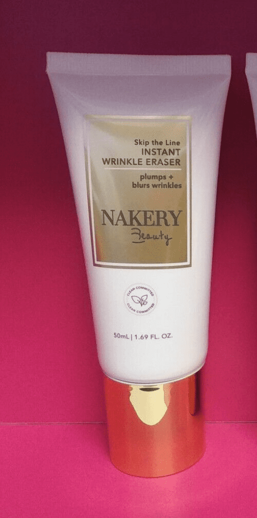 Nakery Beauty Wrinkle Eraser  before and after