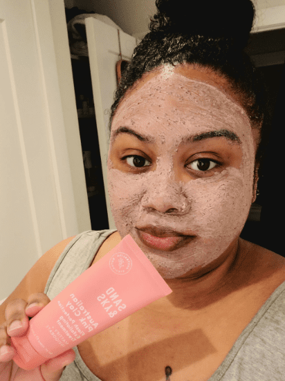Sand and Sky Australian Pink Clay Flash Perfection Exfoliator