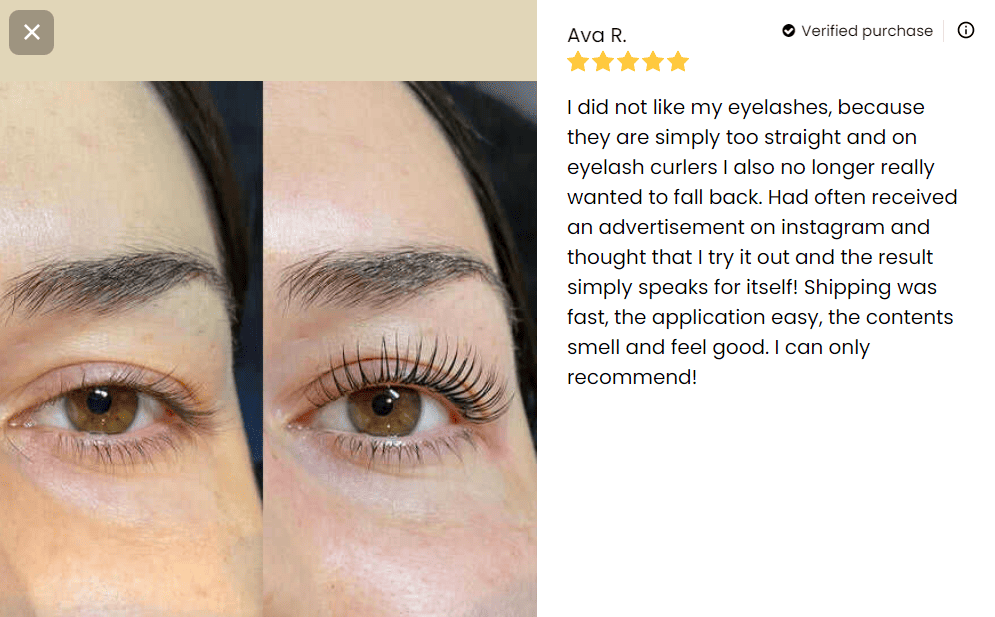 luxe lash lift reviews 