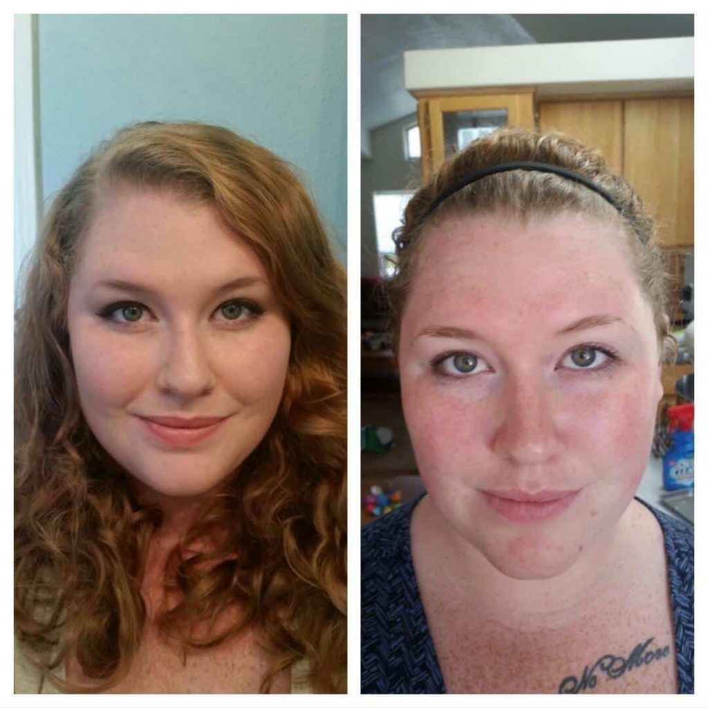 L'oreal true match lumi foundation before and after 