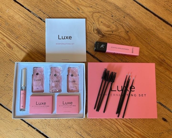 luxe lash lift wimpernlifting set 