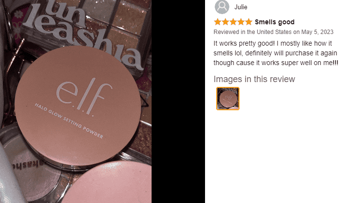 e.l.f. Cosmetics Halo Glow Setting Powder