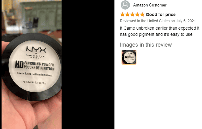 BEST LIGHTWEIGHT NYX High Definition Finishing Powder