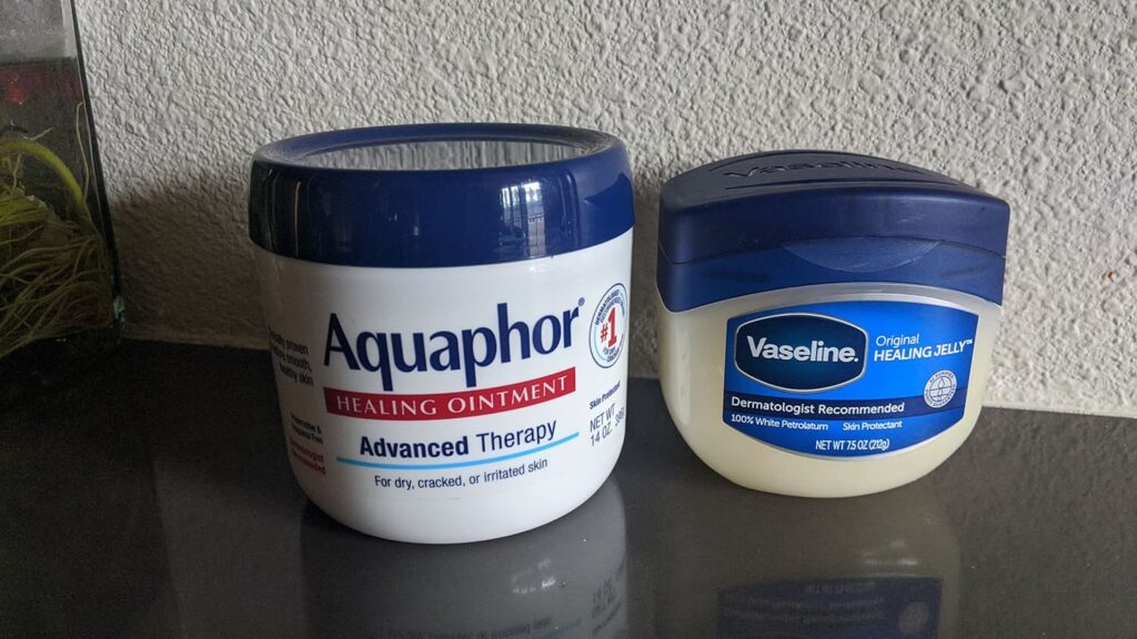 Aquaphor Vs. Vaseline 