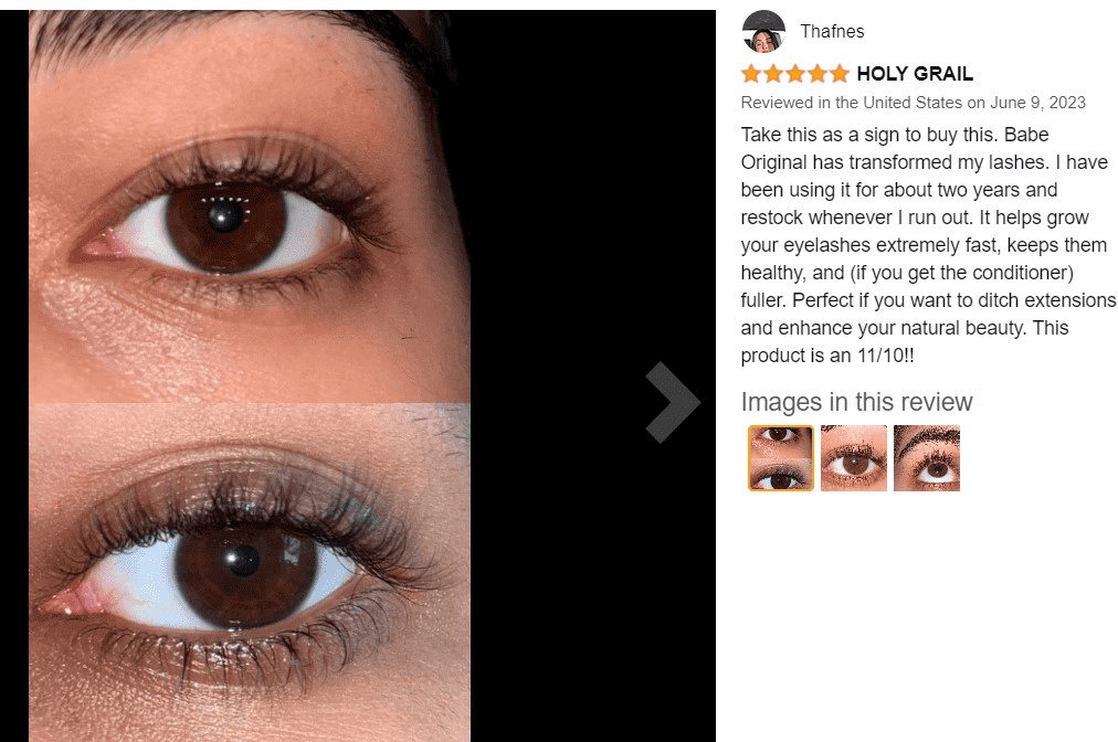 babe lash reviews 