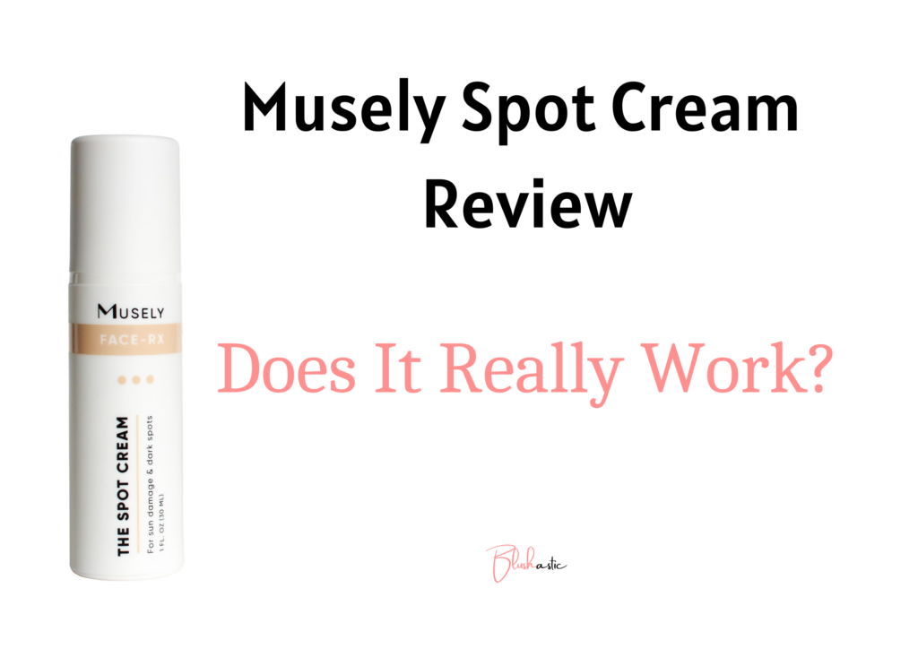 Musely Spot Cream Reviews