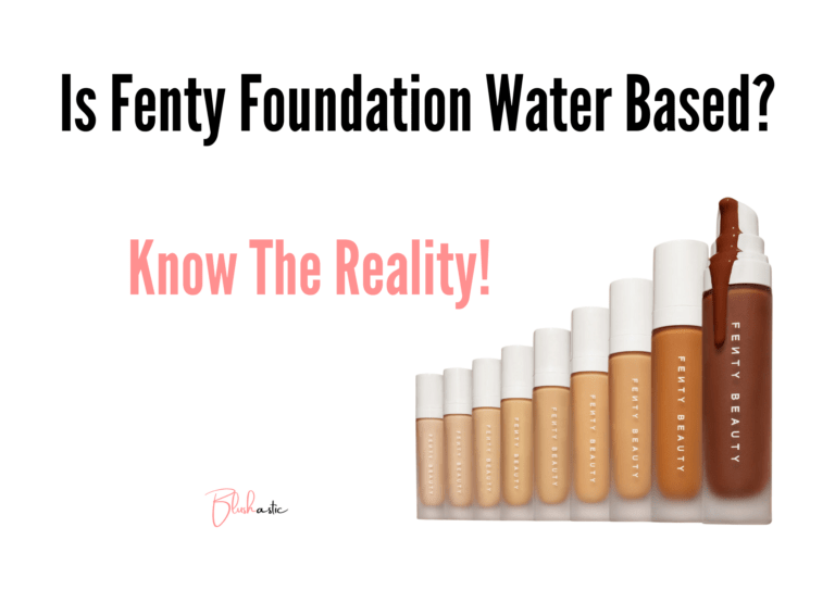 Is Fenty Foundation Water Based