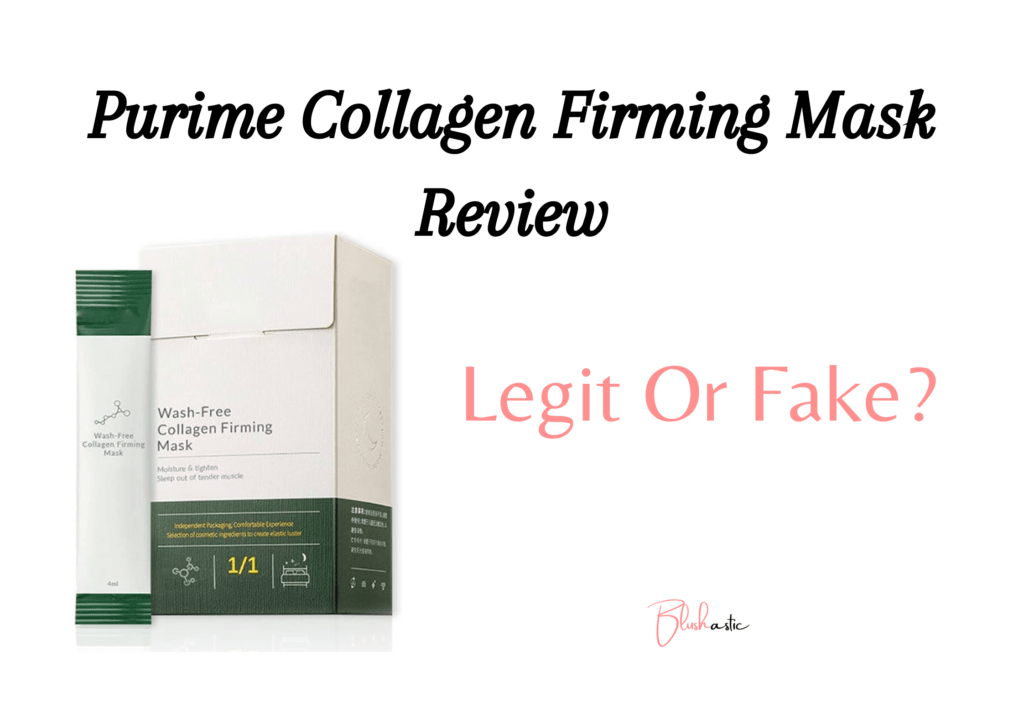 Purime Collagen Firming Mask Reviews