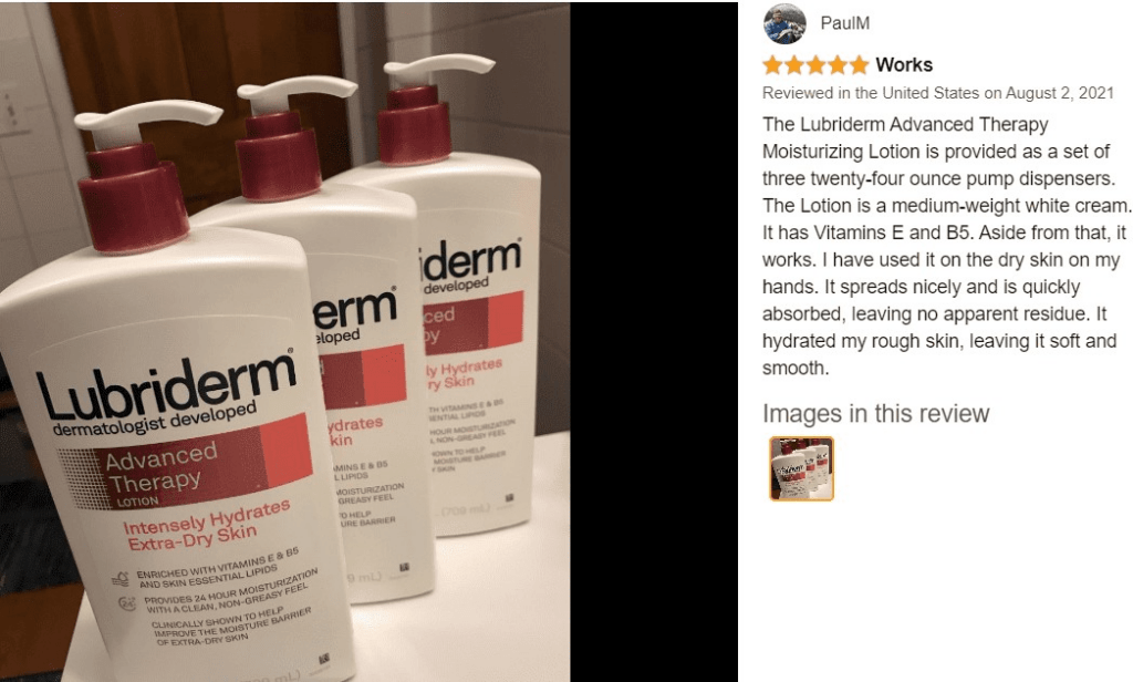 Lubriderm Advanced Therapy Moisturizing Lotion