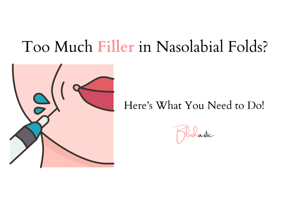 Too Much Filler in Nasolabial Folds