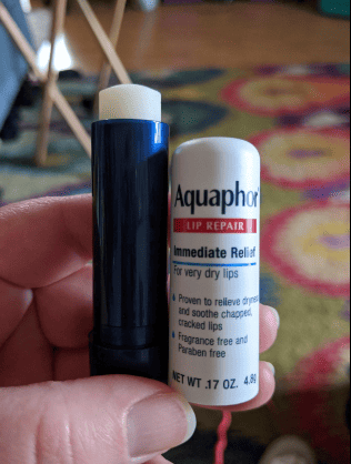 Aquaphor lip balm 