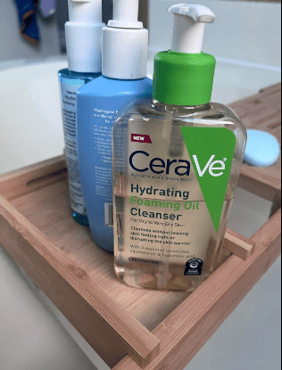 CeraVe Hydrating Foaming Oil Cleanser