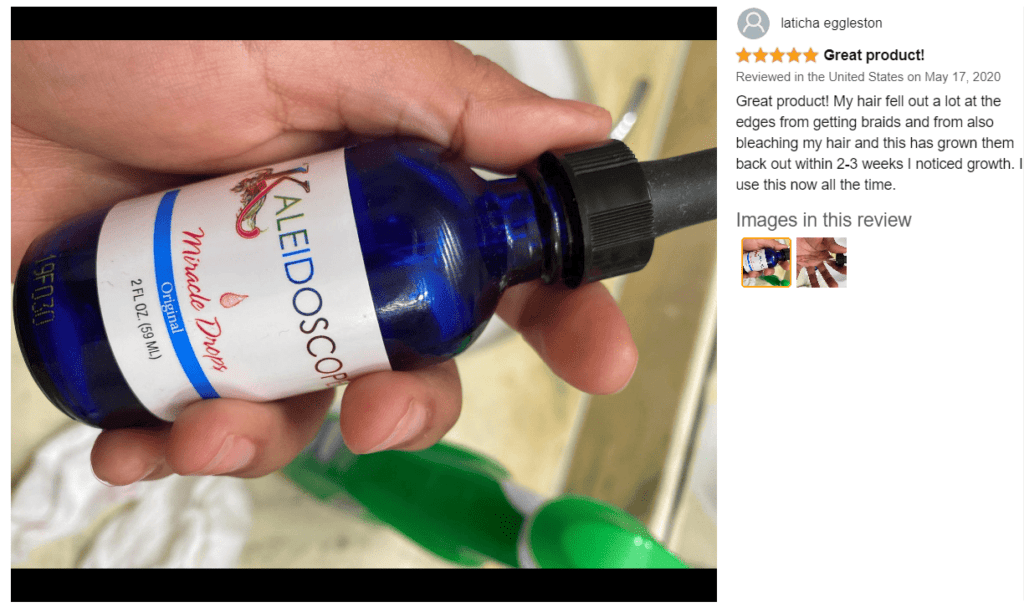 Kaleidoscope Hair Products Reviews