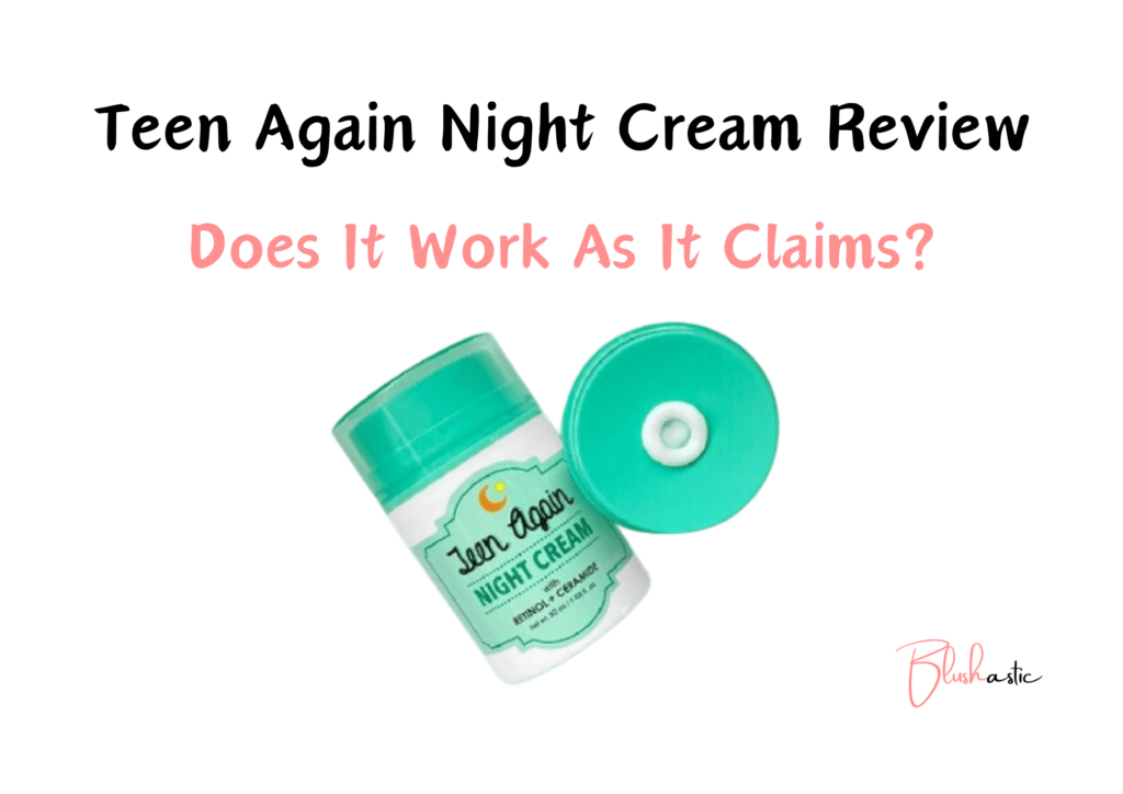 Teen Again Night Cream Reviews